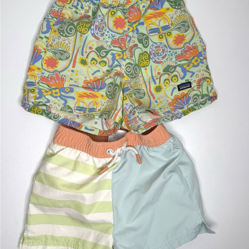 2T Patagonia swim trunks